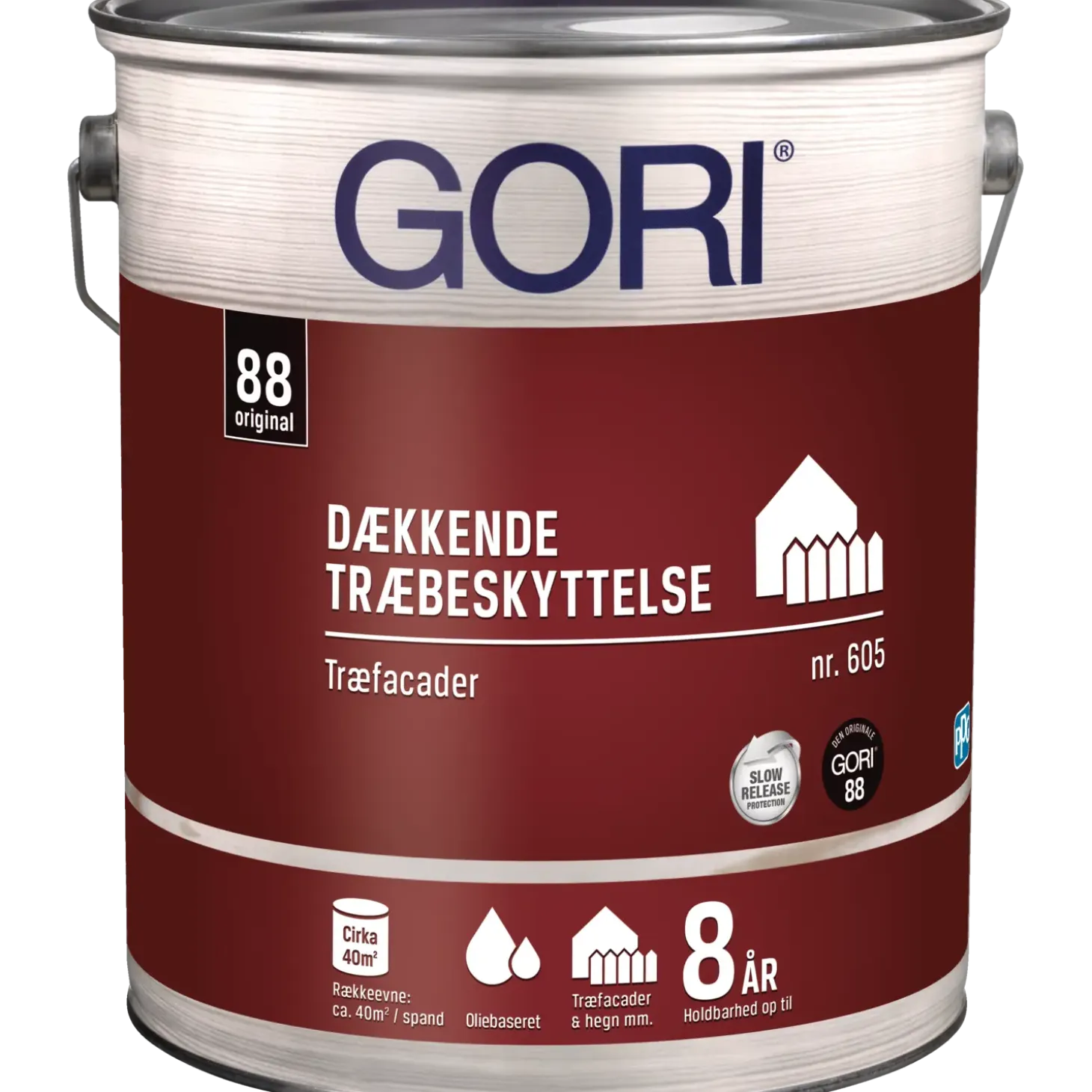 GORI 605 dækkende træbeskyttelse marehalm 5 L