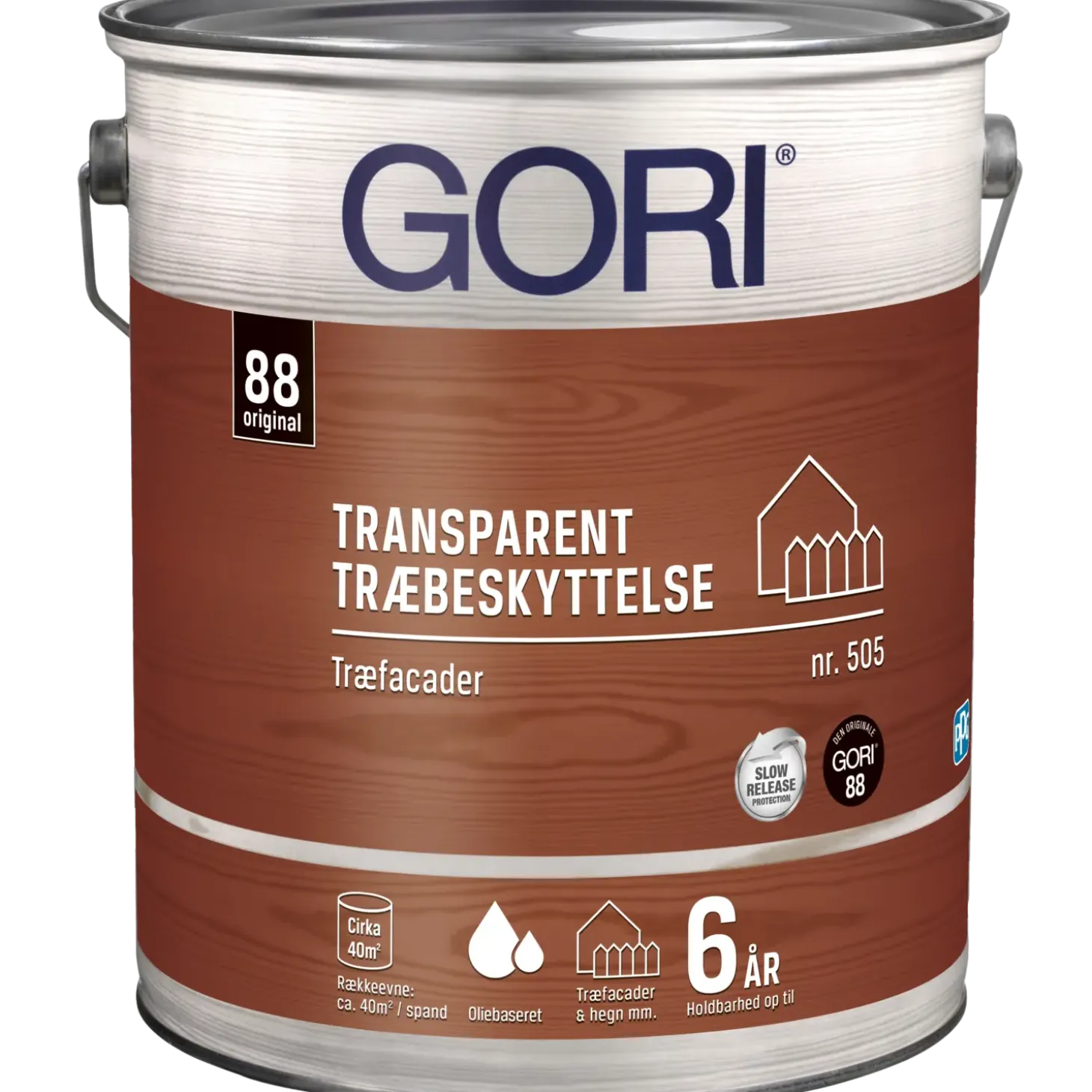 GORI 505 transparent træbeskyttelse pine 2,5 L