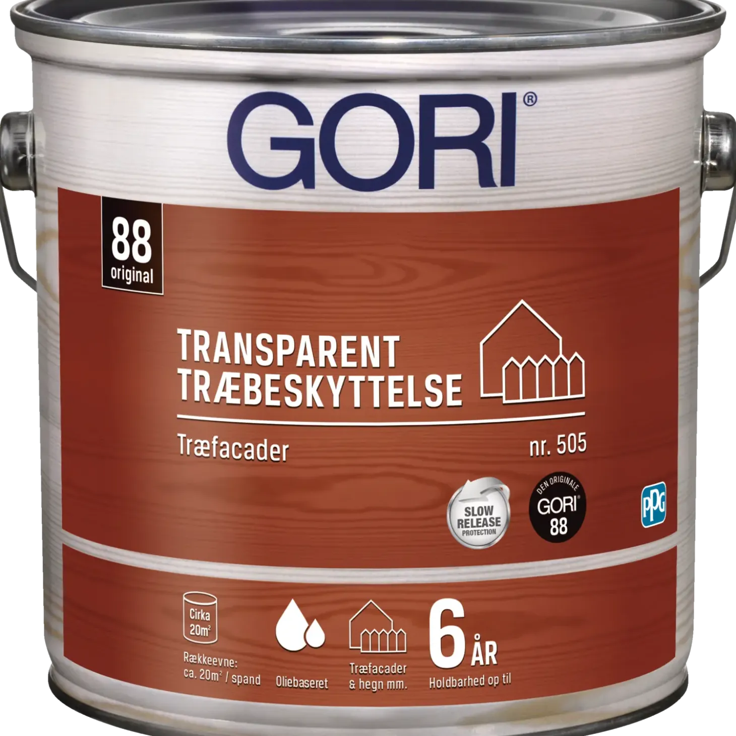 GORI 505 transparent træbeskyttelse pine 2,5 L