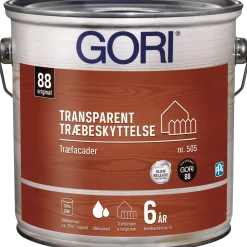 GORI 505 transparent træbeskyttelse teak 2,5 L