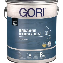 GORI 505 transparent træbeskyttelse nød 2,5 L
