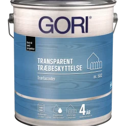 GORI 502 transparent træbeskyttelse ibenholt 5 L