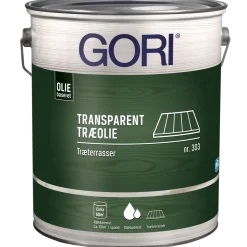 GORI 303 transparent træolie træterrasser farveløs 5 L