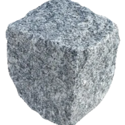 Granit chaussésten 9x9x8 cm grå