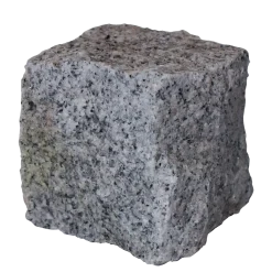 Granit chaussésten 9x9x8 cm grå