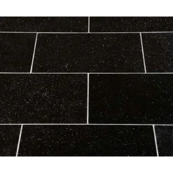 Granitfliser Black Galaxy 30,5x30,5x1 cm sort