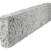Granit kantsten kløvet 10x30x100 cm lysegrå