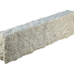 Granit kantsten 12x100x30 cm lysergrå