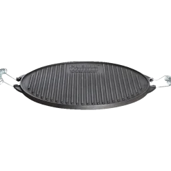Grill plade i støbejern Ø42 cm