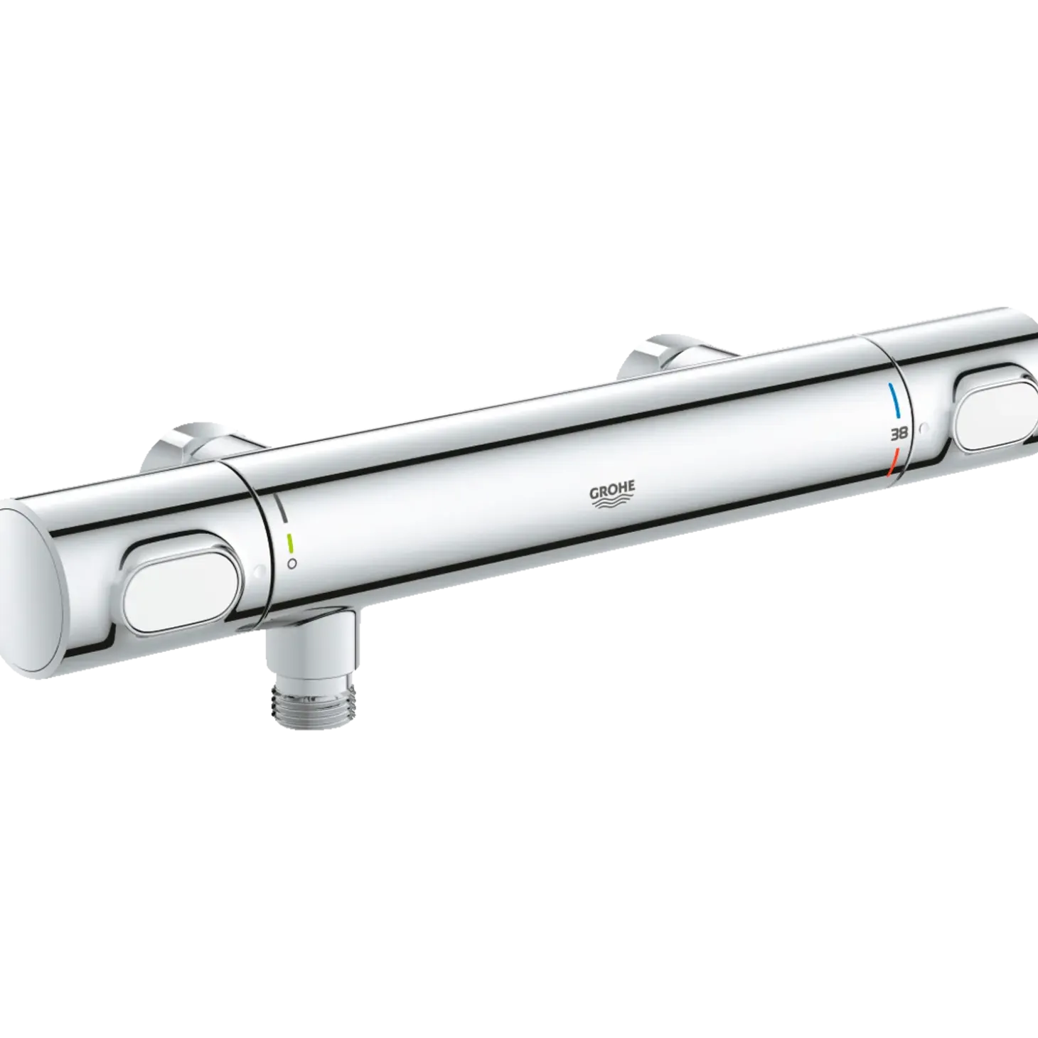 Grohe precision flow brus udvendig tilslutning 105 mm
