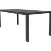 Guldborg havebord nonwood sort 6 pers.