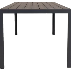 Guldborg havebord nonwood sort 6 pers.
