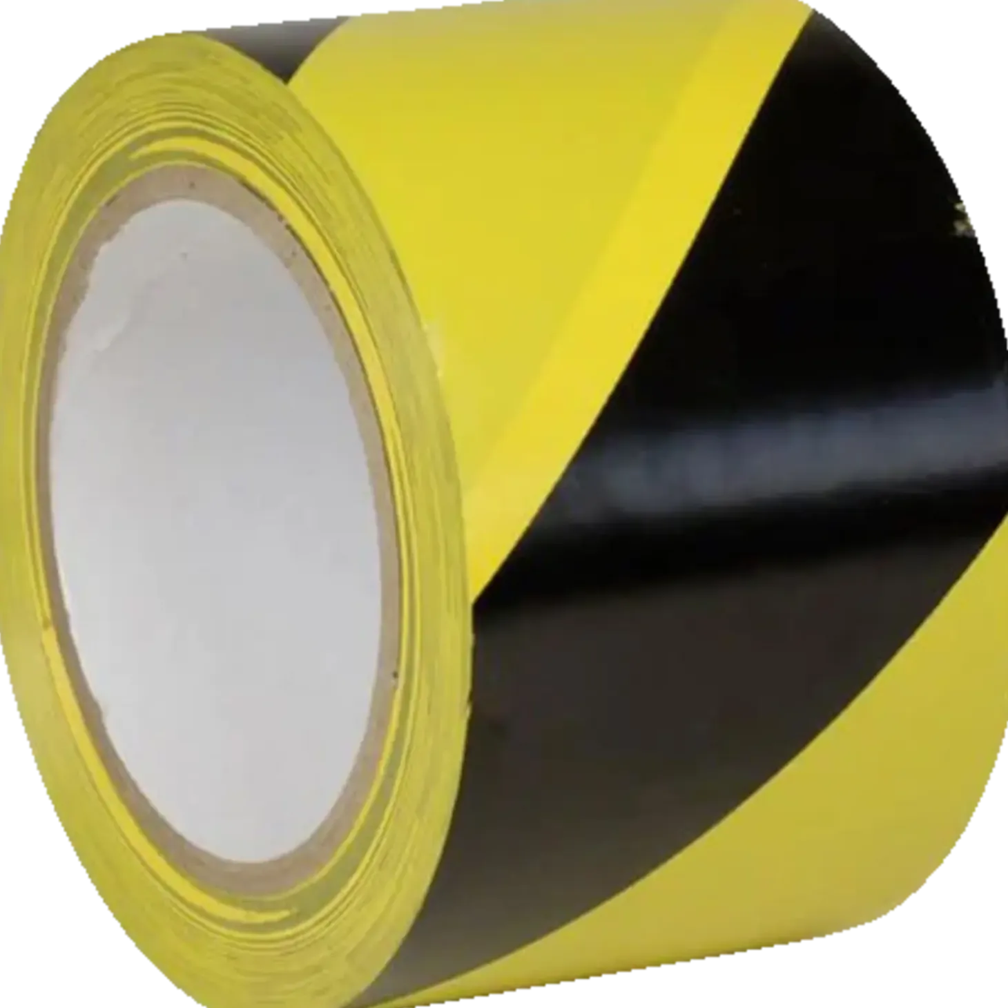 Gulvmarkeringstape 50 mm x 33 m gul/sort