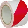 Gulvmarkeringstape 50 mm x 33 m rød/hvid
