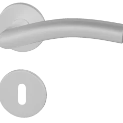 Habo dørgreb inkl. nøgleskilte sort 19 mm