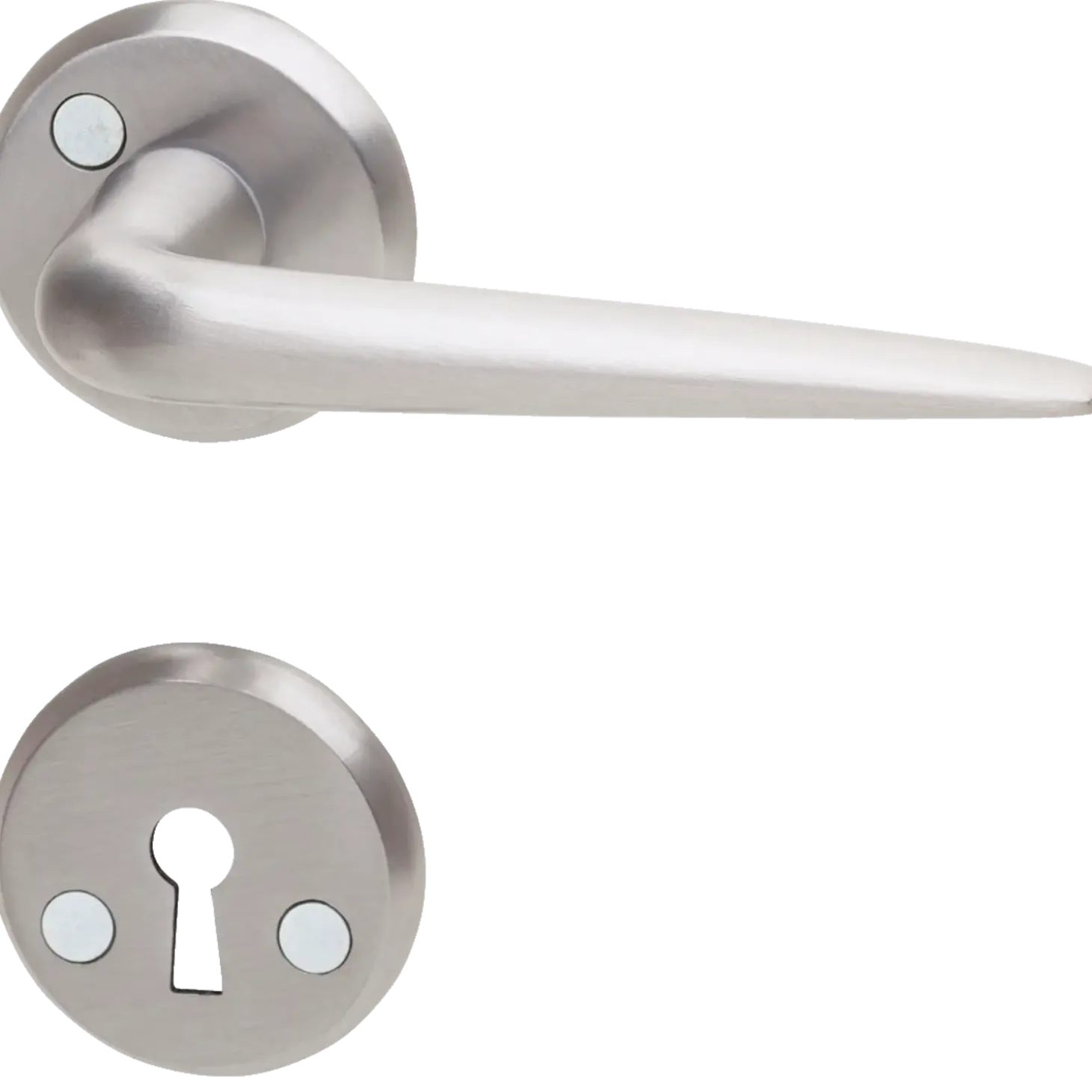 Habo dørgreb Porto børstet aluminium