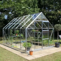 Halls Universal 128 9,9 m² alu 3 mm hærdet glas