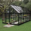 Halls Universal 128 9,9 m² sort 3 mm glas