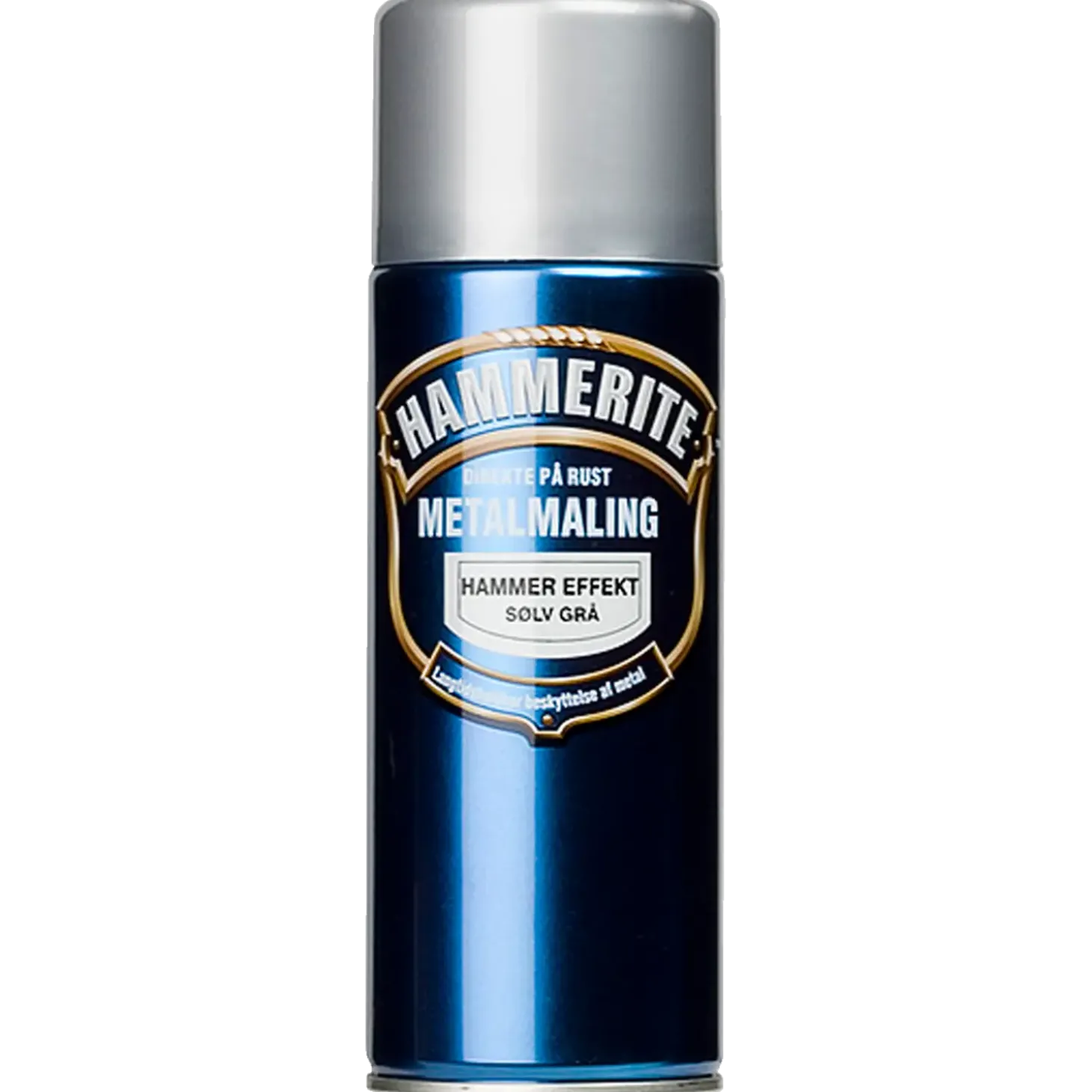 Hammerite effekt metalmaling spray sølvgrå 400 ml