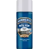 Hammerite glat-effekt metalmaling spray sølv 400 ml