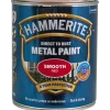 Hammerite glat-effekt metalmaling  rød 750 ml