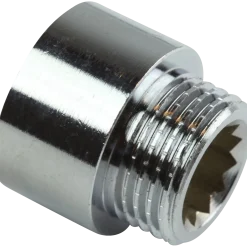 Haneforlænger 1/2"x10 mm krom
