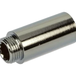 Haneforlænger 1/2"x10 mm krom