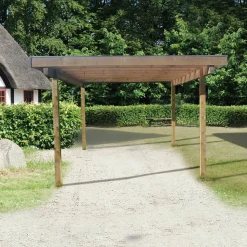 Harald carport 320x488 cm - m/plast trapeztag