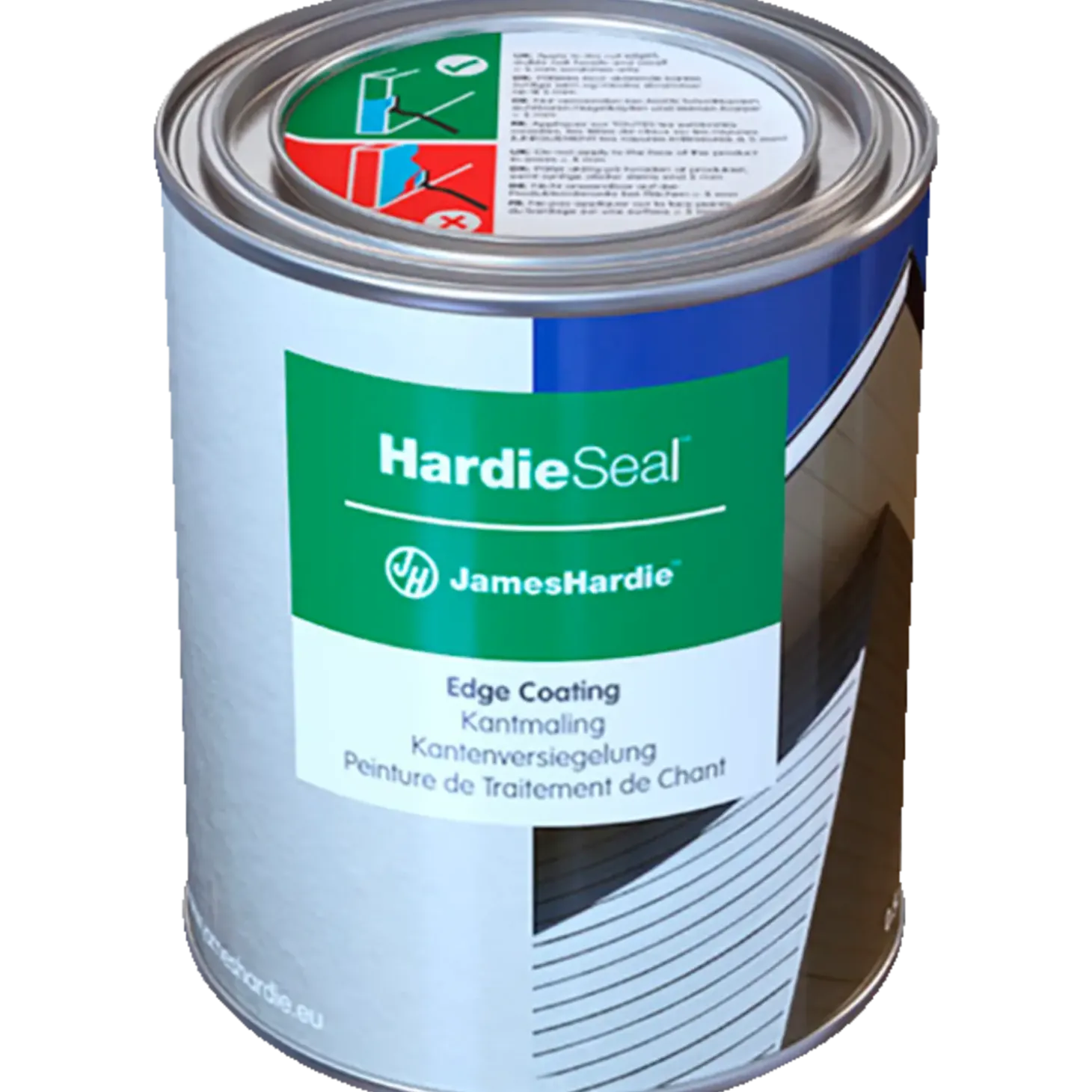 Hardie kantforsegler 0,5 L sort