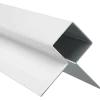 Hardie udvendig hjørne hvid 0,8x3000 mm
