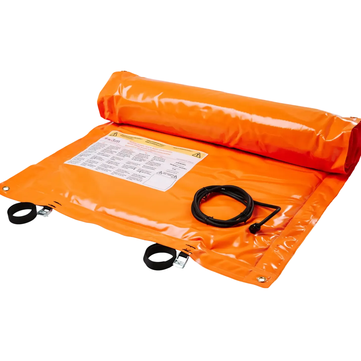 Heatcom vintermåtte Orange 0,8x6 IEC309