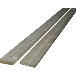 Hegnsbrædder gran trykimprægneret 19 x 100 mm x 2,4M