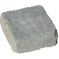 Herregårdssten med rumlet kant 2/3 sten grå 14x14x7 cm