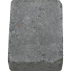 Herregårdssten med rumlet kant 1/2 sten grå 14x10,5x7 cm
