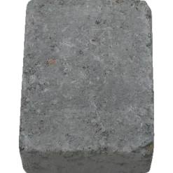 Herregårdssten med rumlet kant 1/2 sten grå 14x10,5x7 cm