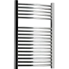 Håndklædetørrer i buet design 500x800 mm krom
