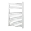 Håndklædetørrer i buet design 500x800 mm hvid