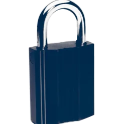 Hængelås 2641 m/6-stift cylinder Ø8x27 mm sort