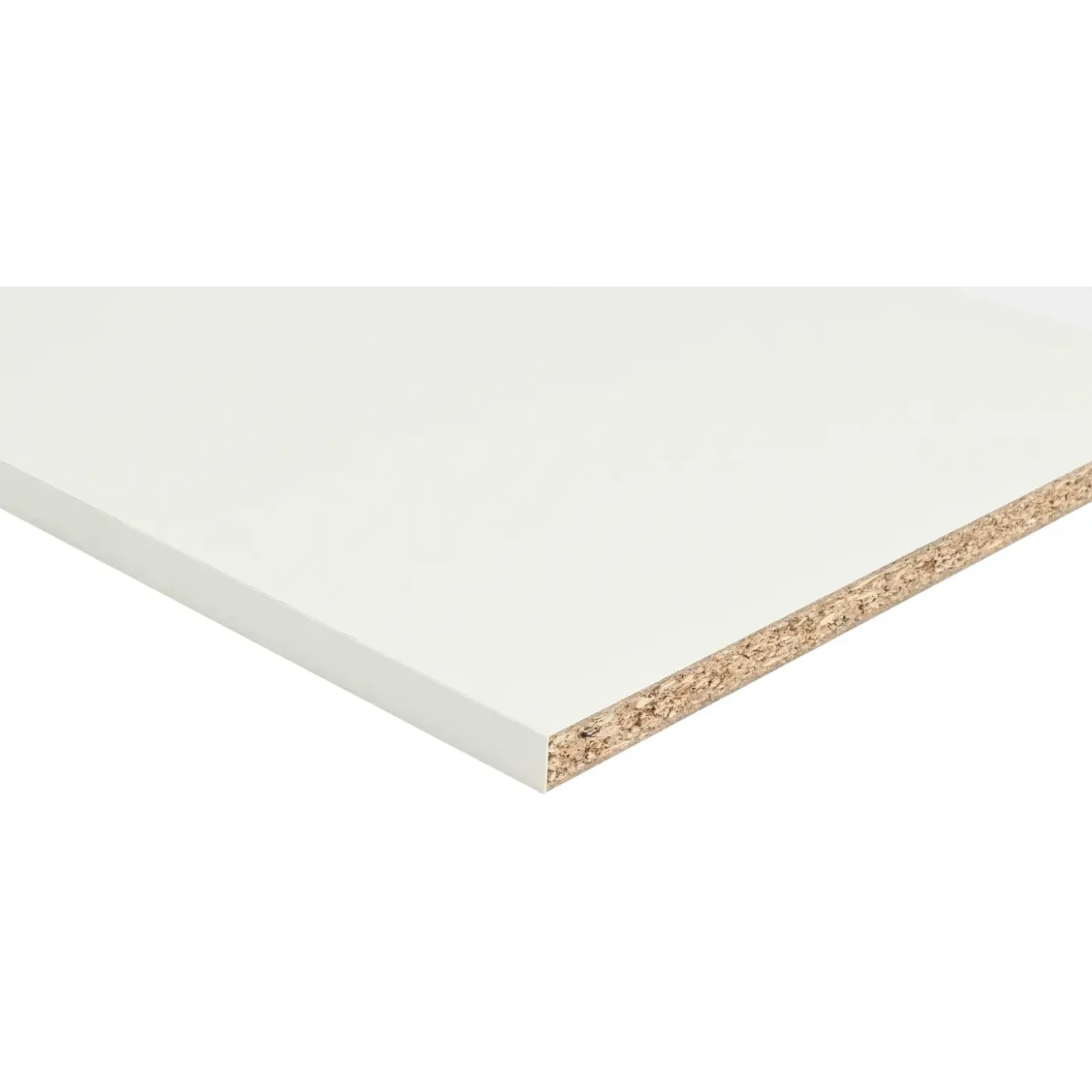 Hobbyplade hvid melamin 18x2500x200 mm