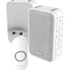 Honeywell hjem og have 2 dørklokker hvid