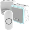 Honeywell hjem og have 2 dørklokker hvid