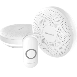 Honeywell trådløs dørklokke LED 150m hvid