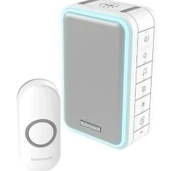 Honeywell trådløs dørklokke LED hvid