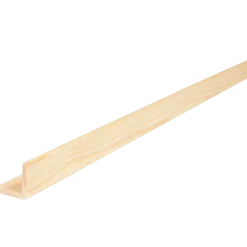 HT 128 fyr hjørneliste m/15 mm fals 20x20x4200 mm