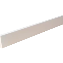 HT 37H fyr forkantliste 1 rund kant hvid 9x27x3000 mm