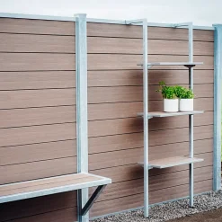 Hylde Til 90cm Fag Galvaniseret 414x995x660 mm