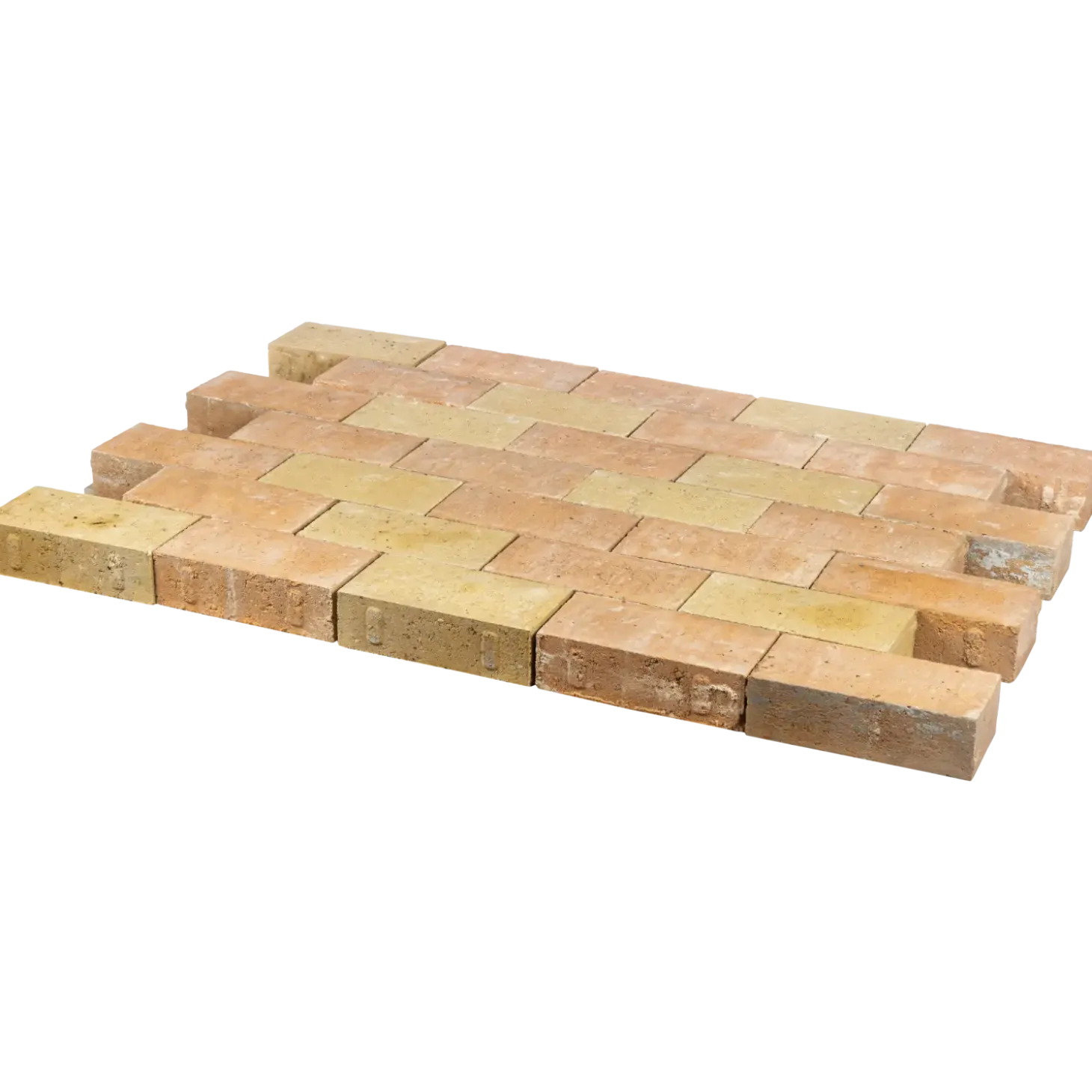 IBF Betonklinke M23, 11,5x23x6,5 cm gul teglmix