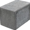IBF Bondesten kantblok 14x21x14 cm grå