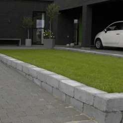 IBF Holmegaardsten®, halve, 14x10,5x5 cm, grå
