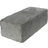 IBF Holmegaardsten kantblok m. lige kant, 14x21x14 cm, gråmix